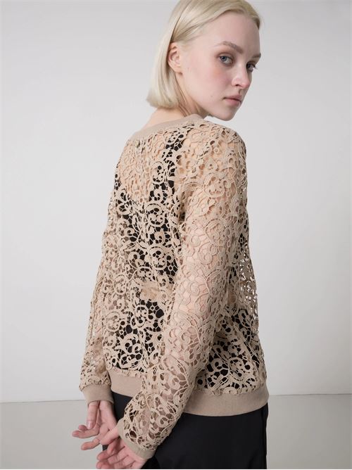 shirt macrame ml DIMENSIONE DANZA | 40D294Q111A00